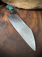 Load image into Gallery viewer, C) Frenzy Damascus, Western Santoku Chef by Valentini Garage Works