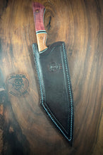 Load image into Gallery viewer, F) Frenzy Pattern Damascus Gyuto Chef, by Valentini Garage Works