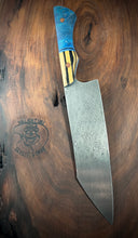 Load image into Gallery viewer, F) Rain Drop Pattern Damascus Gyuto Chef, by Valentini Garage Works