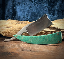 Load image into Gallery viewer, Bull Nose Straight Razor 125CR1 Blade , By Valentini Garage Works