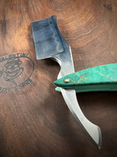 Load image into Gallery viewer, Bull Nose Straight Razor 125CR1 Blade , By Valentini Garage Works