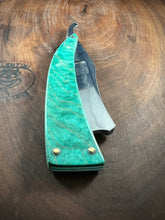 Load image into Gallery viewer, Bull Nose Straight Razor 125CR1 Blade , By Valentini Garage Works