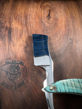 Load image into Gallery viewer, Square Point Straight Razor 125CR1 Blade , By Valentini Garage Works (Copy)