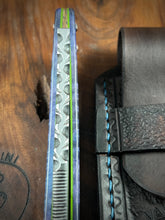 Load image into Gallery viewer, E) Bull Nose Straight Razor 1095 Blade , By Valentini Garage Works