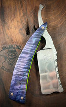 Load image into Gallery viewer, E) Bull Nose Straight Razor 1095 Blade , By Valentini Garage Works
