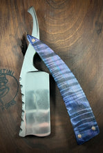 Load image into Gallery viewer, E) Bull Nose Straight Razor 1095 Blade , By Valentini Garage Works