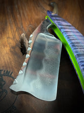 Load image into Gallery viewer, E) Bull Nose Straight Razor 1095 Blade , By Valentini Garage Works