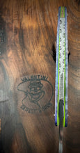 Load image into Gallery viewer, E) Bull Nose Straight Razor 1095 Blade , By Valentini Garage Works