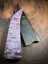 Load image into Gallery viewer, B) Barber Notch Straight Razor Scalloped Spine W2 Blade , By Valentini Garage Works

