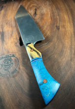 Load image into Gallery viewer, F) Rain Drop Pattern Damascus Gyuto Chef, by Valentini Garage Works
