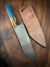 Load image into Gallery viewer, F) Rain Drop Pattern Damascus Gyuto Chef, by Valentini Garage Works

