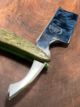 Load image into Gallery viewer, Bull Nose Straight Razor 125CR1 Blade , By Valentini Garage Works
