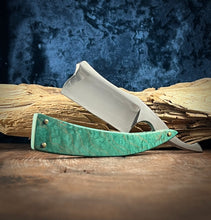 Load image into Gallery viewer, Bull Nose Straight Razor 125CR1 Blade , By Valentini Garage Works
