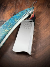 Load image into Gallery viewer, D) Bull Nose Straight Razor 1095 Blade , By Valentini Garage Works
