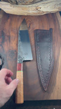 Load and play video in Gallery viewer, Hand Forged Gyuto Chef, Brute de Forge by Valentini Garage Works
