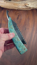 Load and play video in Gallery viewer, Bull Nose Straight Razor 125CR1 Blade , By Valentini Garage Works
