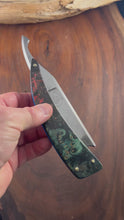 Load and play video in Gallery viewer, Bull Nose Straight Razor 125CR1 Blade , By Valentini Garage Works
